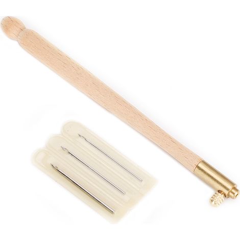 DIY-Näh- und Sticknadelset mit 3 Nadeln, Strick-, Perlen- und Häkelnadeln (1/5)