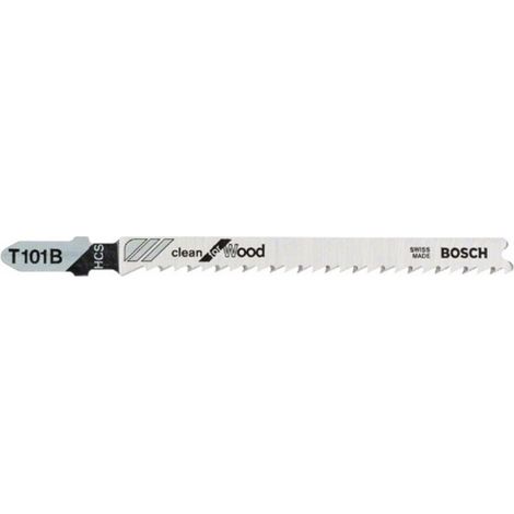 BOSCH HOJA DE SIERRA DE CALAR T 101 B CLEAN FOR WOOD
