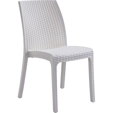 SEDIA VIRGINIA cm. 59x47x86 h col. Bianco