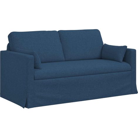 Divano Blu 158 x 78 x 80 cm Tessuto vidaXL