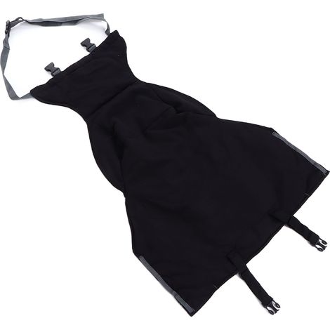 Harnais de sécurité pour chaise haute bébé, portable, lavable et réglable, pour voyage, pour nourrissons et jeunes enfants, housse de siège de sécurité noire (1/5)