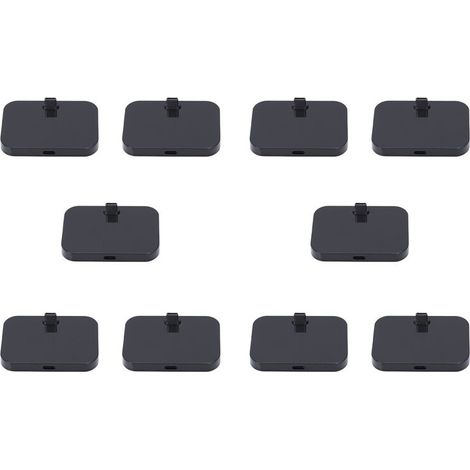 10 Handy-Tischständer für Type-C Handy USB-C Handy Ladebasis Schwarz (1/5)