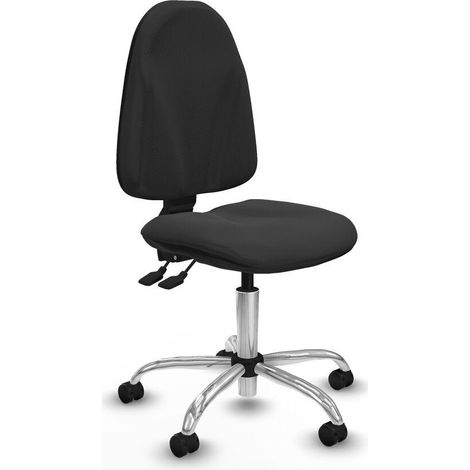 Piqueras-y-crespo Algarra silla de oficina gris oscuro ergonómica