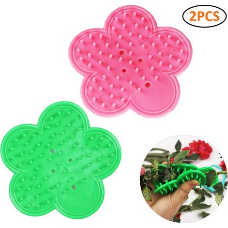 2 outils en plastique pour retirer les épines de roses et les feuilles - 2 outils en plastique pour retirer les épines de roses et les feuilles (1/5)