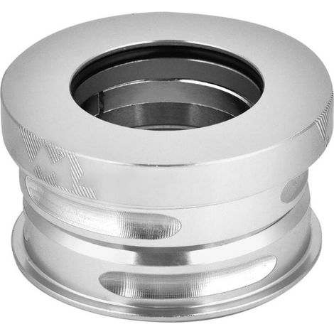 MEIJUN 44-mm-Steuersatz für Fahrräder, gedichtete Lager, silberfarben