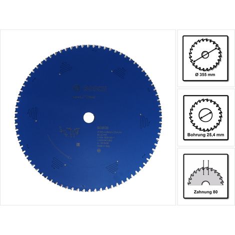 Bosch Expert for Steel hoja de sierra circular azul 355 mm