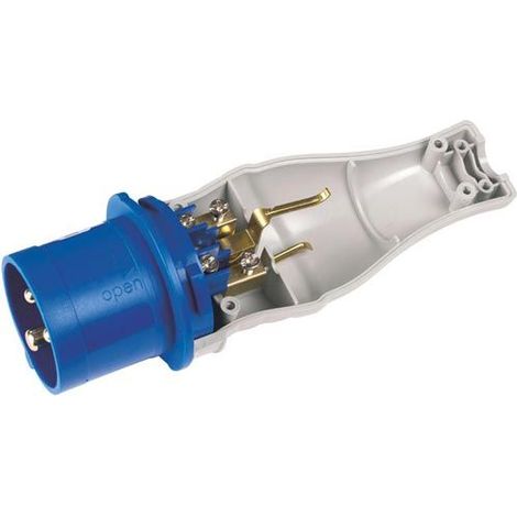 Adaptateur pour connecteur industriel RS PRO, 2P+E, 16A, 230 V ( Prix pour 1 )