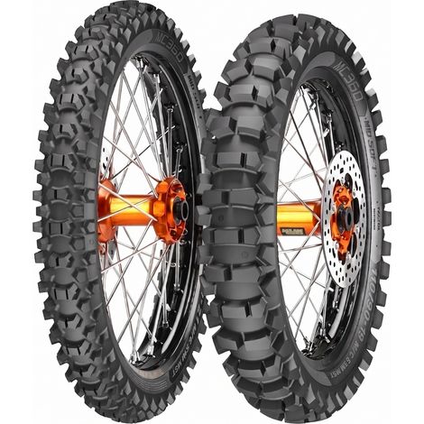 Neumático Metzeler MC360 MID Soft 120/80-19 120/80-19 22/2024 Trasero Tt Nhs