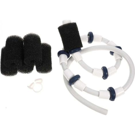UlisemTuyau de Balayage pour Nettoyeur de Piscine B5 Tube de Queue de Rechange 5 Cotons de Rechange Nettoyage Automatique de la Piscine de Piscine