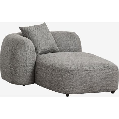 Module de chaise longue gauche pour canapé modulaire en chenille Coco SKLUM (1/5)