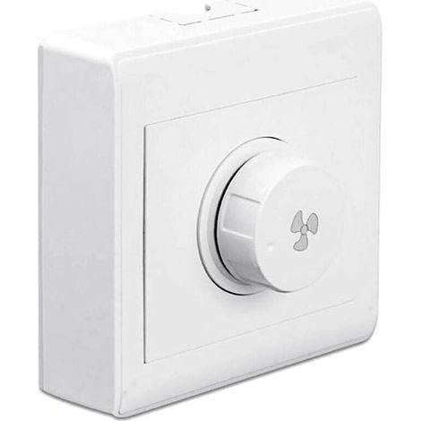 86 Tipo di controllo del ventilatore da soffitto Regolatore di velocità continuo Interruttore a parete 220V 10A per dimmer 15-300W (1/4)