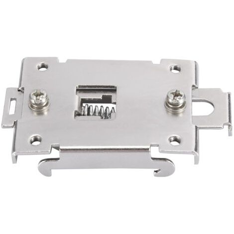 CFTGIW 1PCS 35 Mm DIN RAIL Fixed Relay Relay Clamp/Holder Blamp avec 2 Vis de Montage de Raillage de RAIL Relais CLIPDIN FIXE CLIPMETAL DIN MOUNTING CLIPSDIN RALONNEMENT MONTENTION CLIPDIN RAL (1/4)