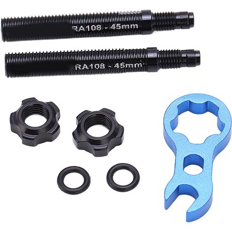 Chambre à air vélo RISK Valve amovible intégrée Rallonge tige 45mm (1/5)