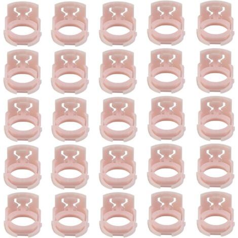 20 Pièces Clips de Retenue Conduite de Carburant Voiture en Plastique Rose, Compatibles avec Ford 06-08 F150 Modèles Automobiles,pour Mondeo 1.5T 2.0T,Clips de Fixation de Tuyau de Carburant (1/5)