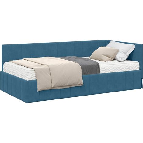 Maison Exclusive - Estructura de Cama Esquina con Colchón 2 pcs A (1/5)