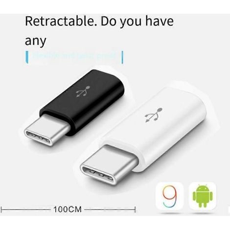 Adaptateur convertisseur USB-C pour Android Mini vers USB-C OTG - Convertisseur de données USB-C Mini (1/5)