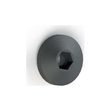 Borchia per cabine foro esagonale Ø 8,5mm (1/2)