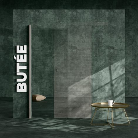 Butée de porte coulissante - Gris Blanchi (1/4)