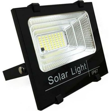 Proiettore faro a energia solare 100w con pannello solare incluso dimmerabile