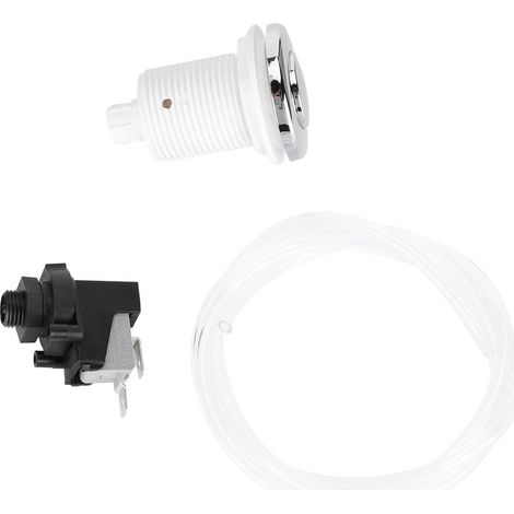 Ensemble de commutateurs à bouton-poussoir d'air pour piscine Spa, 250V, Kits de tubes de bain pneumatiques pour outils domestiques (1/5)