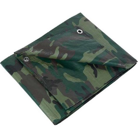 Telo impermeabile camuoflage 130gr Ribiland - 360x500cm