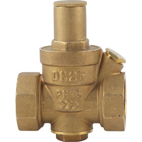 Einstellbarer Wasserdruckregler aus Messing, DN25 1"-Ventilgewinde, 1 Stück (1/5)