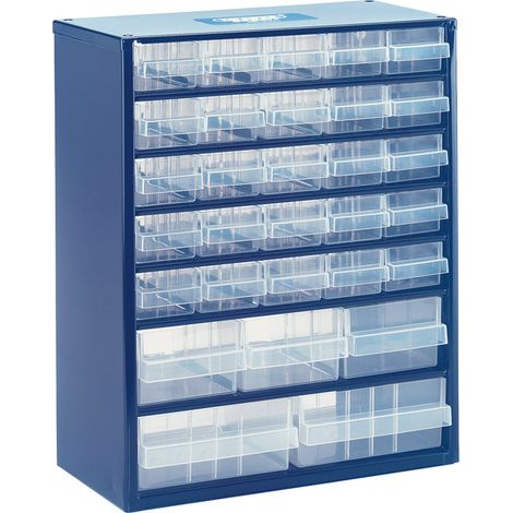 Draper Tools Expert 30-Drawer Tool Chest Organizer, 30.7 x 15.2 x 37.2 cm
