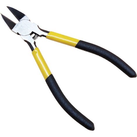 Pince coupante, pince coupante à fil, 152 mm, pince coupante à onglet, pour le modélisme, les loisirs créatifs et l'électronique (1/4)
