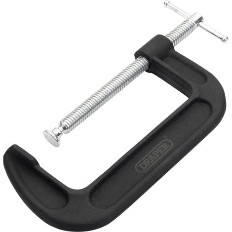 Heavy Duty G-Clamp 150mm by Draper - Robust Steel Clamp for Heavy-Duty Workshop and Construction Use