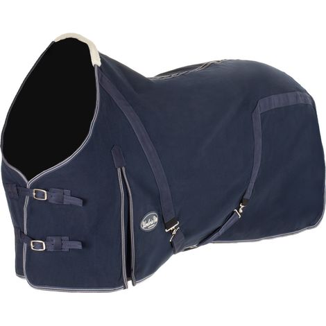 Misura 120 cm UMBRIA EQUITAZIONE COPERTA COTONE MALAGA BLU CAVALLO (1/2)