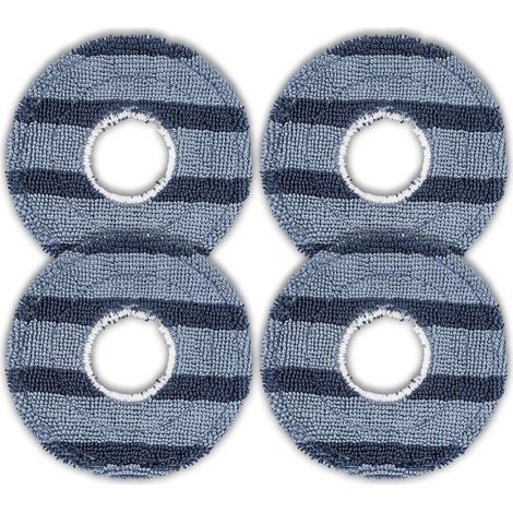 4er-Packung Reinigungstücher für den Eufy C20 Omni Saugroboter, waschbares Zubehörset, Nachfüllpackungen für Omni C20 Reinigungstücher, Ersatzteile