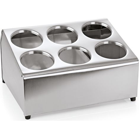 Range-couverts 37,5 x 26,5 x 21 cm pour 6 range-couverts inox - Was Germany (1/2)