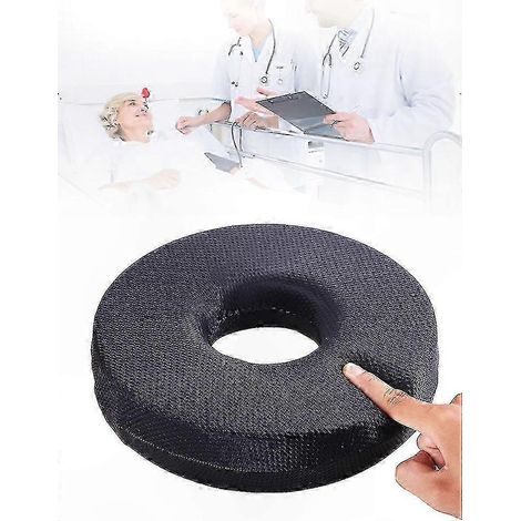 Coussin de siège en mousse à mémoire de forme pour soulager les douleurs du coccyx, oreiller de soutien pour fauteuil roulant et chaise (1/4)