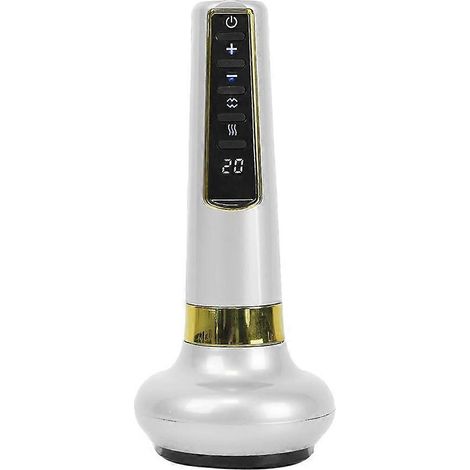 Appareil de massage par ventouses à pression négative, masseur à ventouses à 12 niveaux, appareil de massage intelligent blanc (1/5)