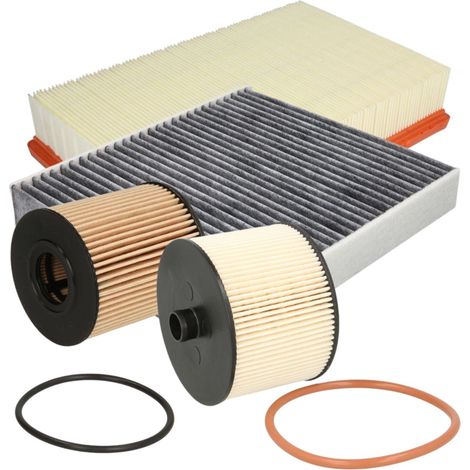 Kit tagliando 4 filtri per ford c-max (dm2) 20 tdci 81kw-110cv