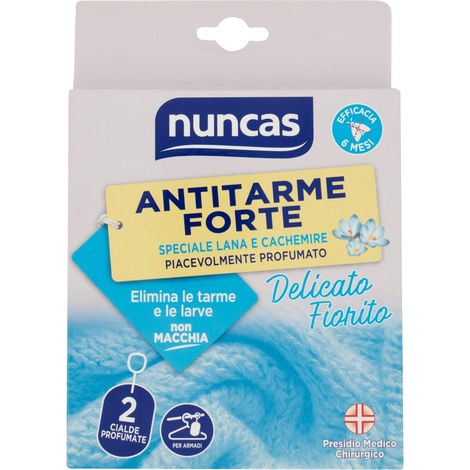 ANTITARME FORTE LANA A LUNGA DURATA DELICATO FIORITO CONFEZIONE (1/5)
