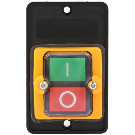 AC220V/380V 10A Waterproof ON/OFF Push Button Switch (1/5)