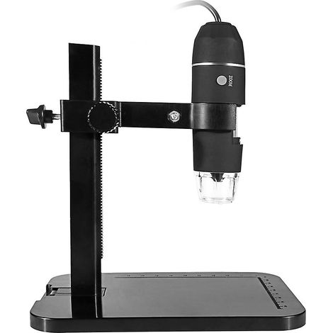 Microscope numérique portable USB 2.0, endoscope électronique 1000x, 8 LED, 2 millions de pixels, loupe pratique (1/4)