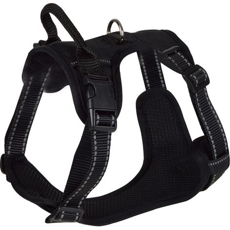 Harnais Anti-Traction pour Chien "Sécurité" 45-55cm Noir