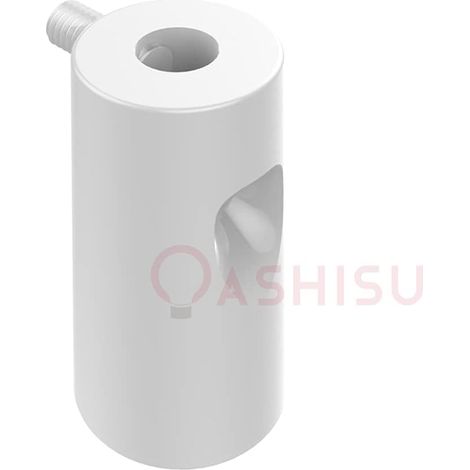 Décentrateurs de Presse-étoupe au Mur ou au Plafond, Blanc ABS Support de Câbles pour Plafond/Mur, Pour lampes à descente verticale et suspensions, Serre-câbles à presse-étoupe, plastique (1/4)