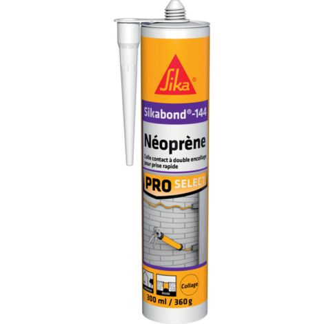 Sikabond 144 adhesivo de neopreno, cartucho de 380 g.