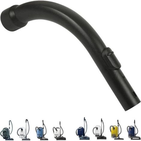 Poignée de rechange pour aspirateur compatible Miele C1, C2, C3, S4000, S5000, S7 et S8, diamètre 35 mm, système de fixation par clic (1/5)