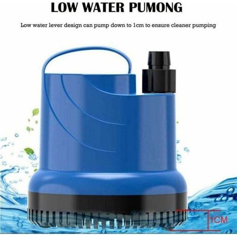 Pompe immergée - - 1500L/H - 20W - 230V - Hauteur de refoulement 1,6 m - Câble 1,6 m (1/4)