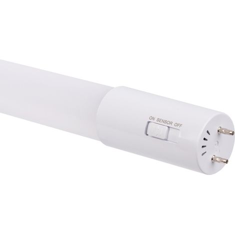 Tube LED T8 60 cm 9W avec détecteur de mouvement micro-ondes - - Blanc Froid