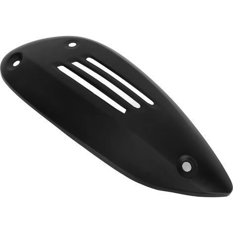 Cache pot de silencieux en acier inoxydable, protection thermique pour échappement Vespa GTS 125 250 300 GTV 2013-2021, noir (1/5)