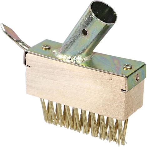 Élimination de la mousse des pavés - Brosse portable pour pavés et allées - Outil de nettoyage de joints multifonctionnel, angle de (1/5)