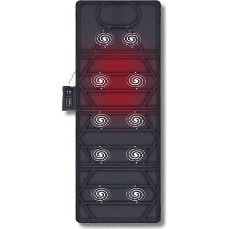 Tappetino Massaggiante Con Calore Materassino con 10 Motori Vibranti (1/5)