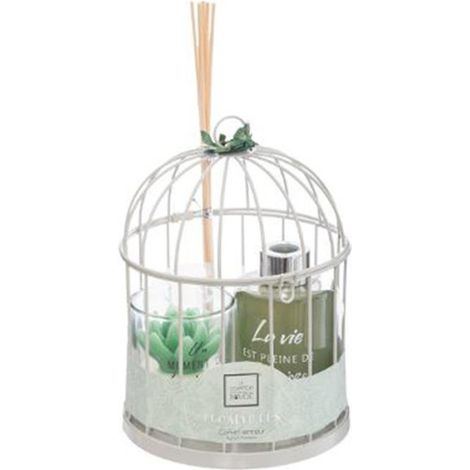 Coffret de Fragrances "Cage" 20cm Eucalyptus (1/5)