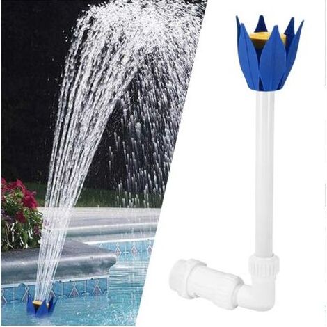 Fontaine Piscine Hors Sol,Cascade Bassin Exterieur,Accessoire Piscine Exterieur, Fontaine de Piscine Cascade