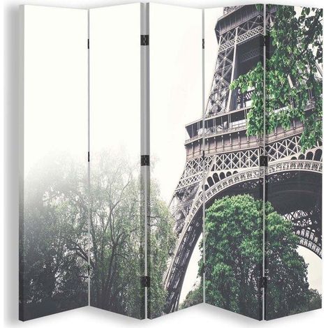 Paravento bilaterale, Frammento della Torre Eiffel - 180x170 (1/5)